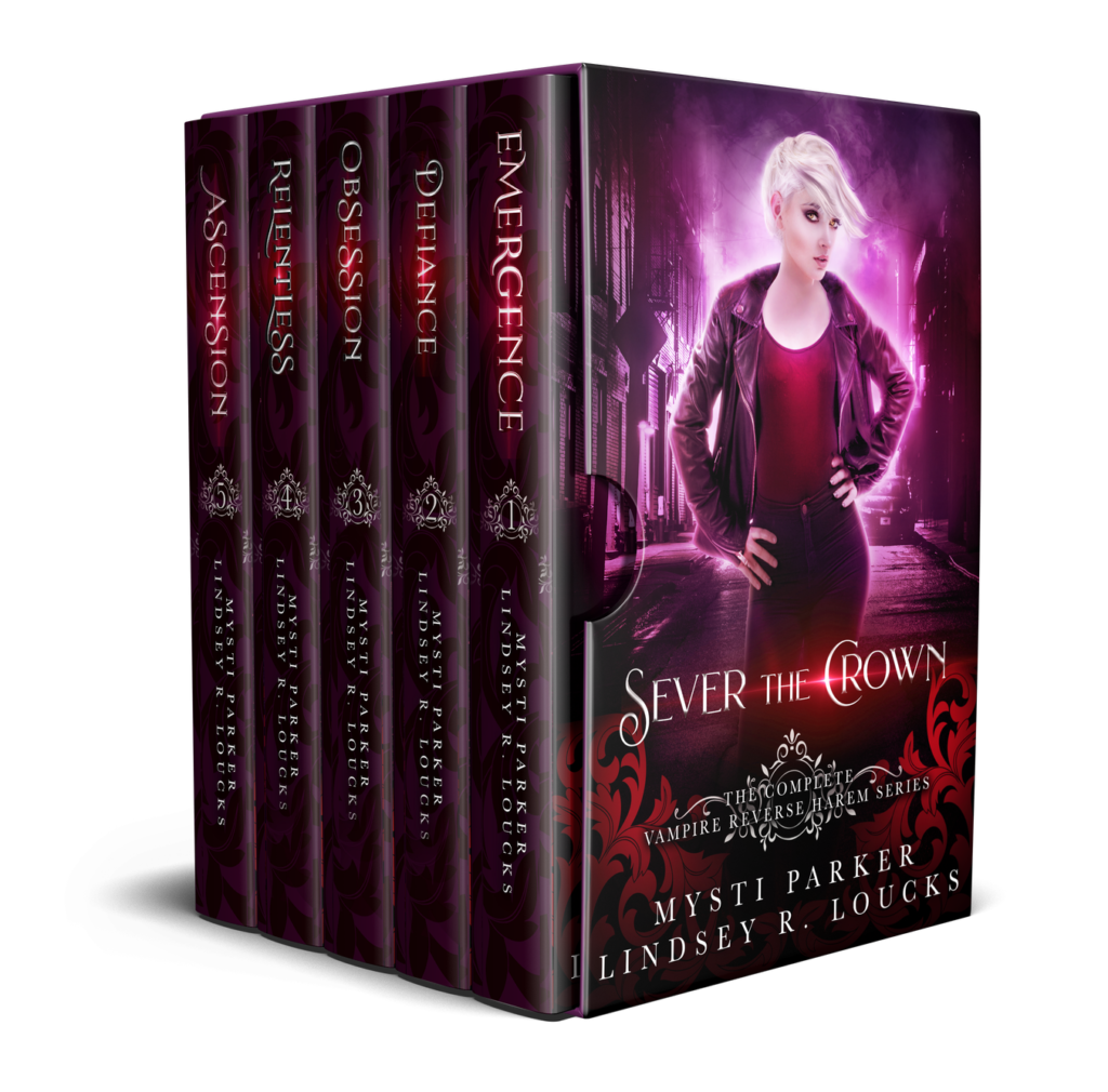 Book Cover: Sever the Crown: Vampire Reverse Harem Complete Series